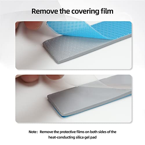 Maxtor Thermal Pad 14.8 W/mK, 120x120x1.5mm(1 pcs) Silicone Thermal Pads Non Conductive Heatsink Cooling Pad, Highly Efficient Heat Resistant Soft Pad for Laptop Heatsink/SSD/CPU/IC/LED Cooler - Image 4