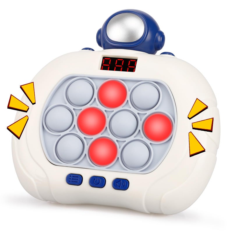 Blackma Pop Game Light Up Fidget Toys for Kids Handheld Puzzle Game Sensory Toys for 57 812 Christmas Birthday Gifts for 312 Year Old Boys Girls Astronaut - Image 3