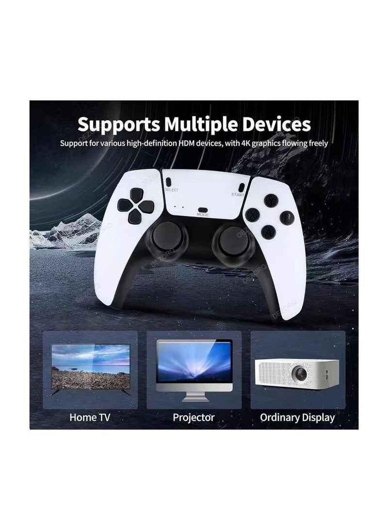 وحدة تحكم ألعاب لاسلكية M15 ريترو/M15 بلس، 20,000+ لعبة كلاسيكية مدمجة، 4K HDMI، وحدتا تحكم لاسلكيتان 2.4G - Image 4