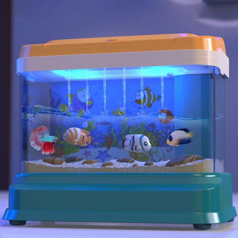 klarako Kid's Fishing Toy Simulation Fish Tank Games Aquarium Magnetic Educational Gifts Fine Motor Skill Training - Image 3