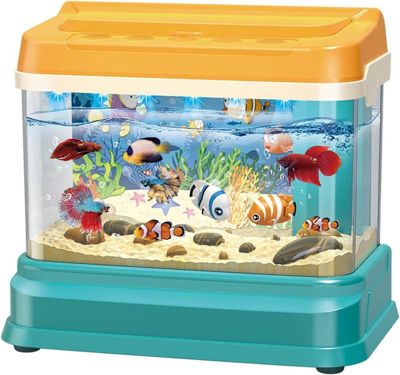 klarako Kid's Fishing Toy Simulation Fish Tank Games Aquarium Magnetic Educational Gifts Fine Motor Skill Training - Image 5