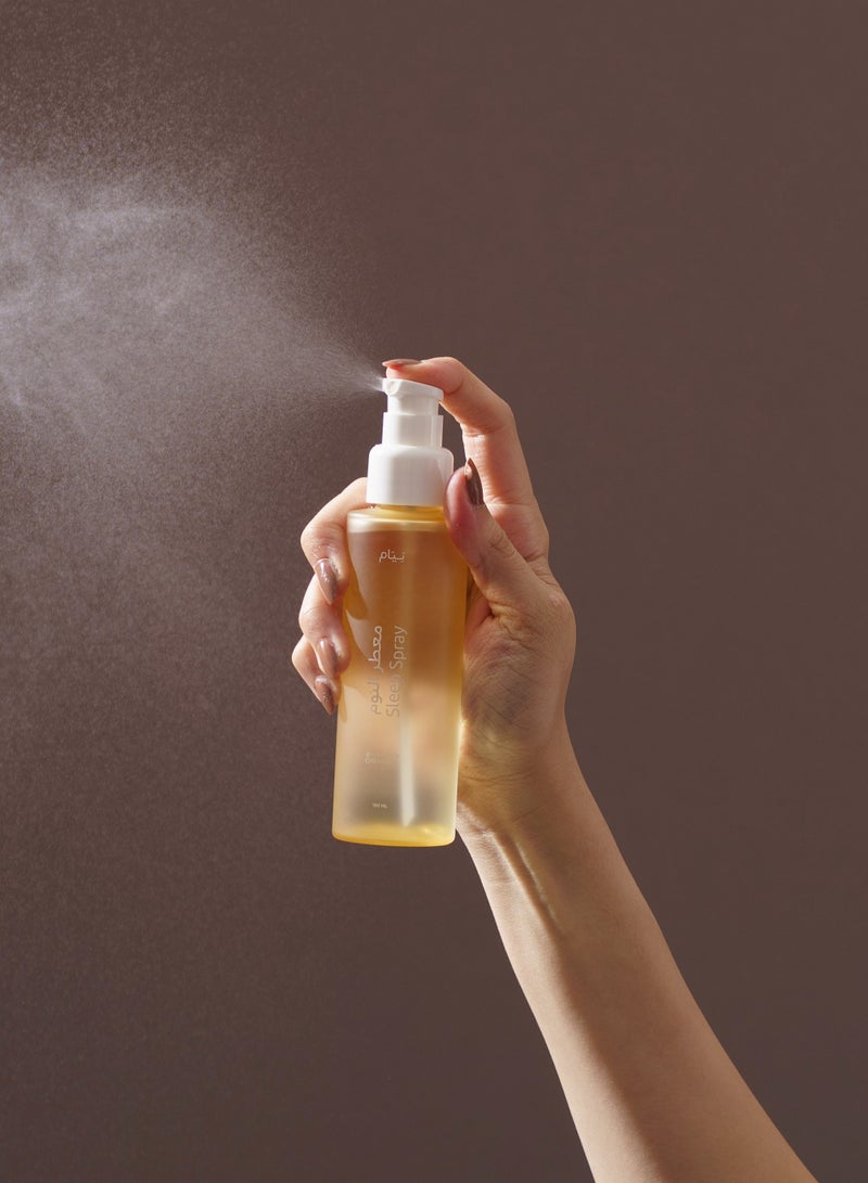 نيام معطر النوم من نيام بروائح طبيعية ومهدئة ( البابونج) 100 مل للدخول في حالة الاسترخاء وتحسين جودة النوم، بخاخ مثالي للاستخدام اليومي على المخدة أو في غرفة النوم. - Image 2