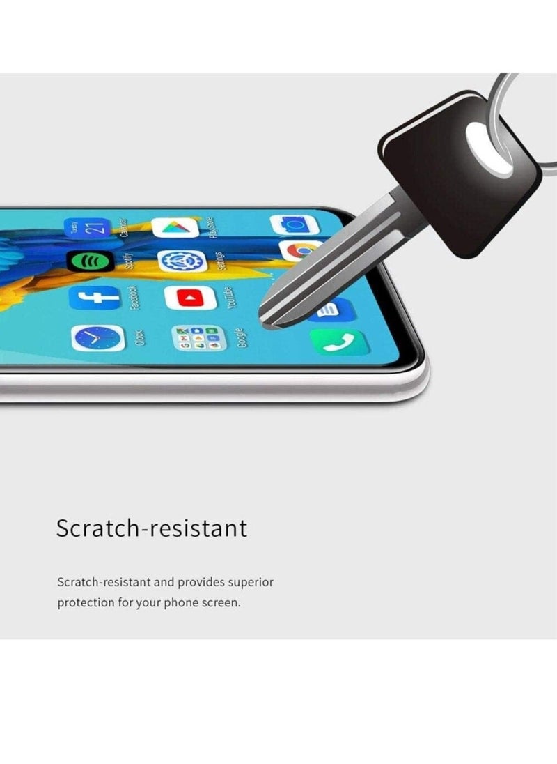 vesus Screen Protector Glass Full Glue Tempered Screen Guard Anti Explosion 2.5D for Samsung Galaxy M11 & A11, - Image 3