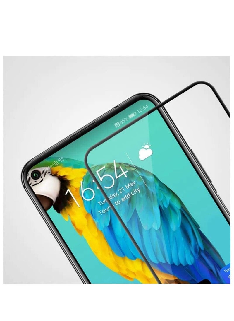 vesus Screen Protector Glass Full Glue Tempered Screen Guard Anti Explosion 2.5D for Samsung Galaxy M11 & A11, - Image 2