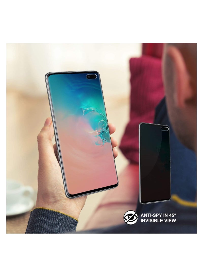 واي آند دي واقي شاشة سيراميك للخصوصية غير لامع لهاتف سامسونج جالاكسي S10 5G باللون الأسود - Image 4