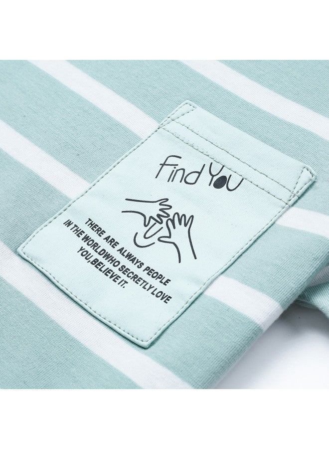 HOT Selling】boys' Sleeve T-shirt Summer Outfit Children Striped Cotton Tee Kids And Big Boys' Half Sleeve Shirts - Image 5