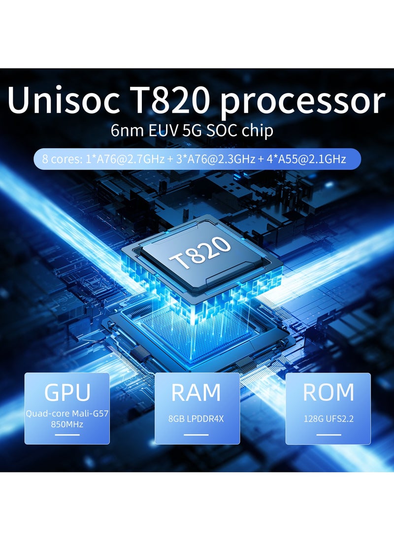 Anbernic RG406H Game Console Android 13 Unisoc T820 Processor 4-inch IPS Screen 960*720 5G WiFi Bluetooth HDMI Output 5000mAh 30 Emulators Over 42K Games Pre-installed 【Purple 512GB Over 42,000 Games Pre-installed】