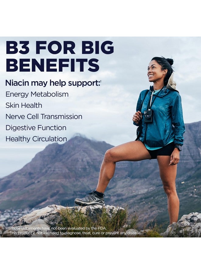 KAL Niacin Flush-Free Capsules 500 Mg, 120 Count - Image 3