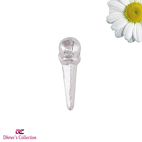 DHRUVS COLLECTION BIS Hallmarked 925 Pure Silver Laung/Cloves for Home Decor, Pooja, Gift Purpose & Donation - Image 2