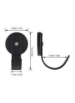 SYOSI 2 Pack No Punch Magnetic Hook Hook Wreath Hanger Hook for Metal Front Door Wreath Decoration  - Image 2