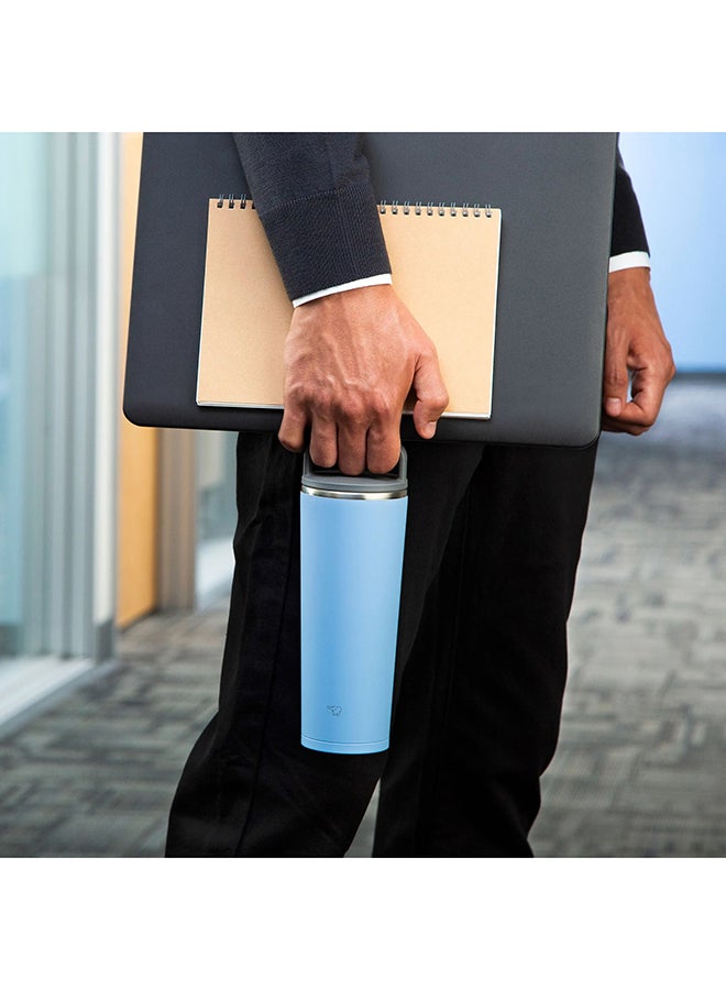 زوجيروشي حافظة حرارية ستانلس ستيل 0.40 لتر أزرق ضبابي - Image 4