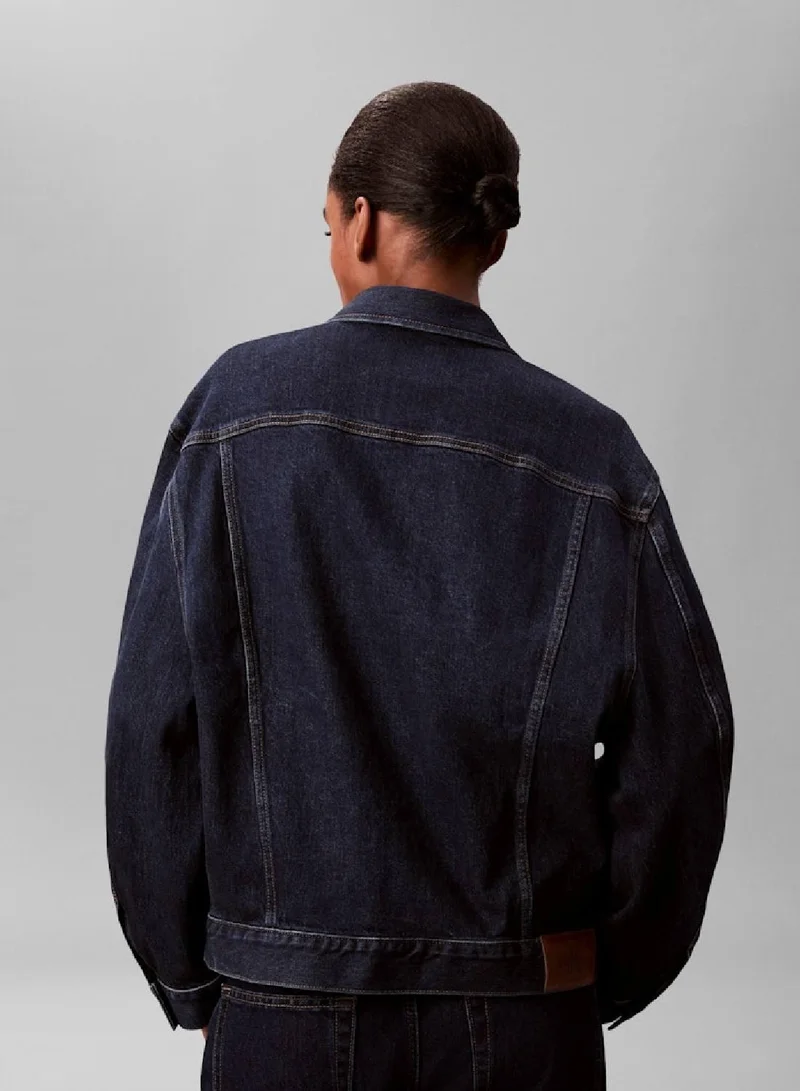 Calvin Klein Jeans THOMPSON Classic Trucker Jacket for Women | Best Price UAE