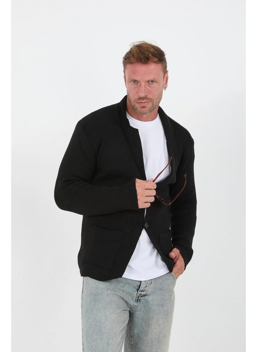 Pocket Detailed Knitwear Jacket - pzsku/Z75AE0C235E7765909385Z/45/_/1741192224/7535f79f-482d-4c42-8d65-d7d8bb5449b4