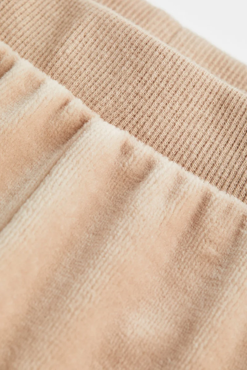 H&M Velour joggers