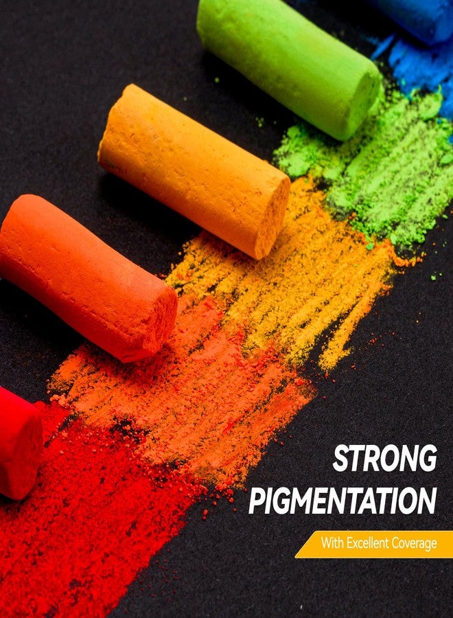 Paul Rubens Soft Pastel Set (48 Colors) - Fine Pigments with Smooth Strokes & Strong Coloring Power - Vibrant Chalk Pastels for Drawing, Blending & Layering - Ideal for Beginners, Students & Artists - Image 2