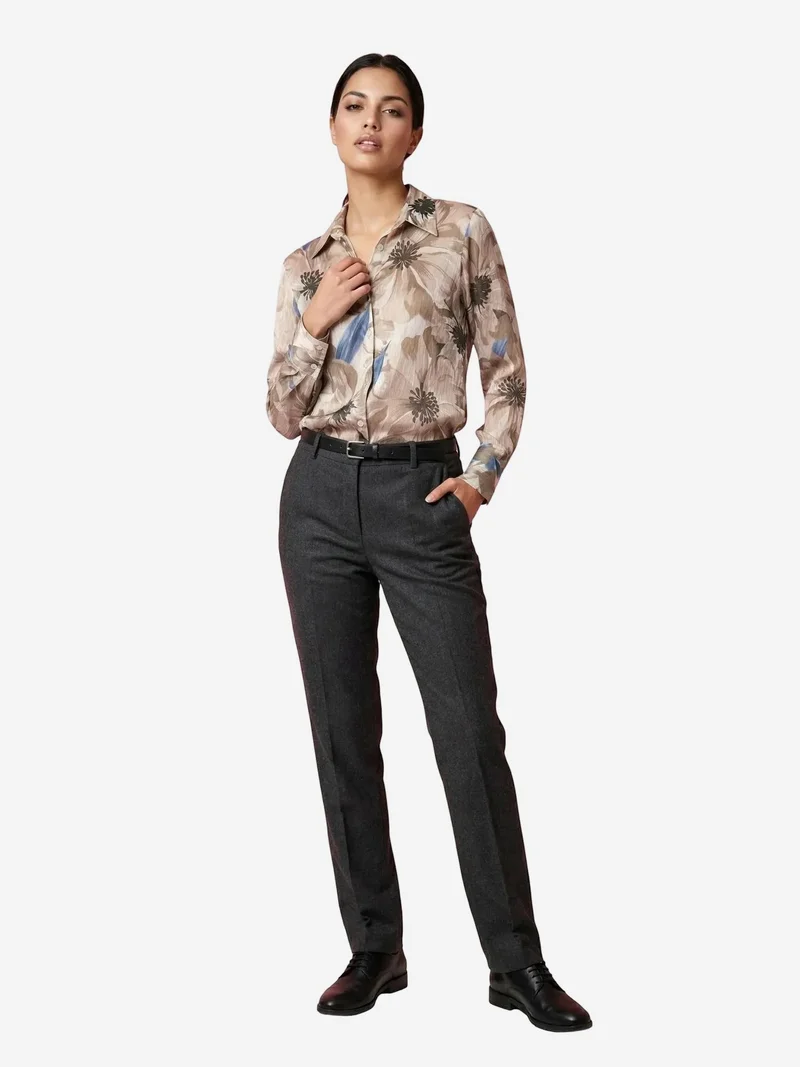 MY FASHION MY FASHION Floral Printed Button-Up Shirt