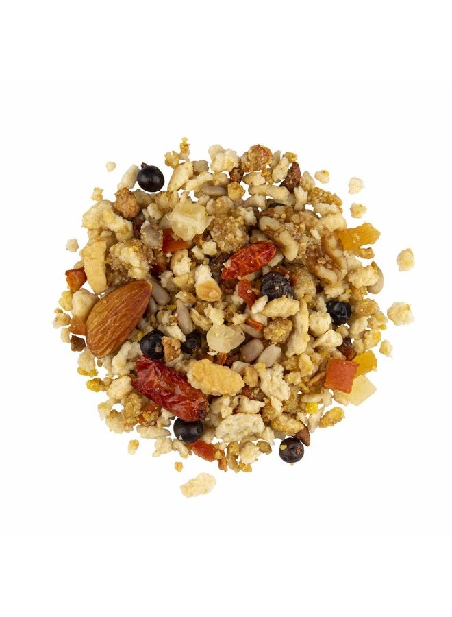 سي دي طعام بيض رطب من سيده، متعدد الاستخدامات، مع المكسرات والفواكه، خشن - 200 غرام للطيور الزينة - Image 3