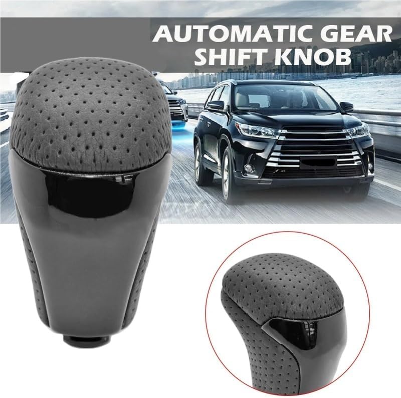 DEMULAX PU Leather Gear Shift Knob for Toyota - Image 3
