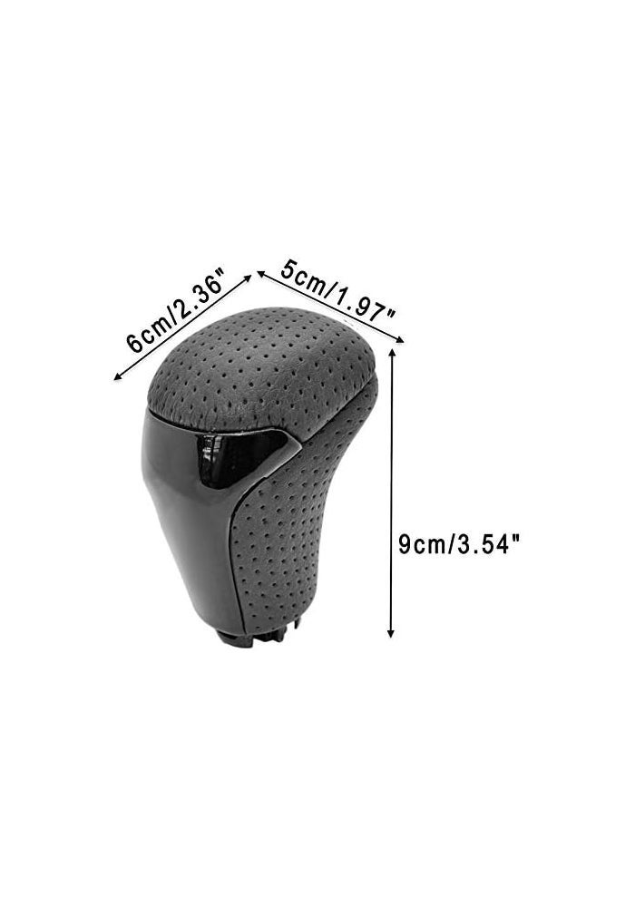 DEMULAX PU Leather Gear Shift Knob for Toyota - Image 2