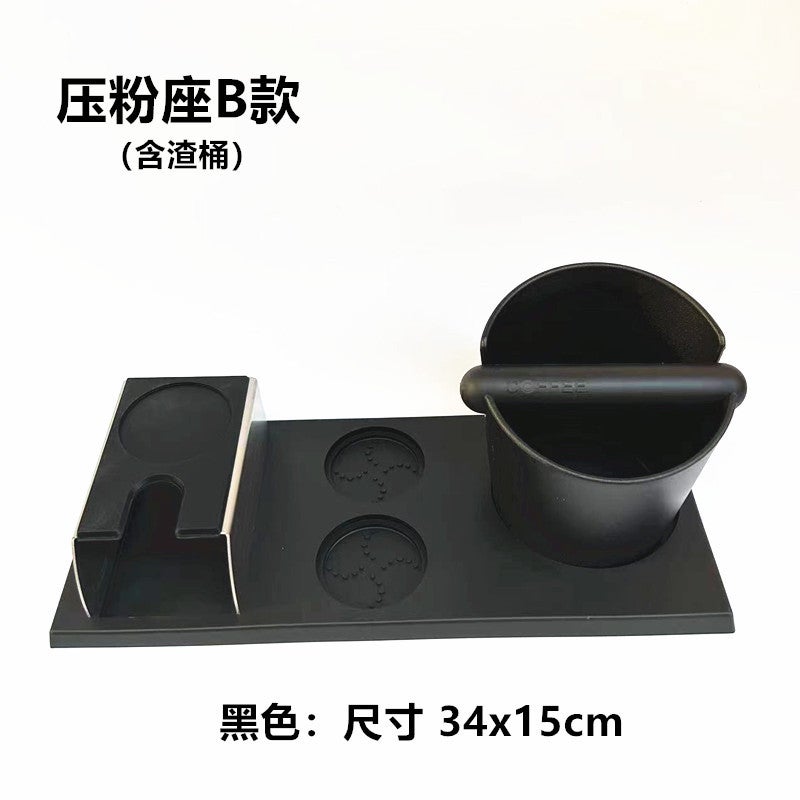 Factory Silicone Coffee Pad Black Bar Corner Pad Powder Press Multi-Function Powder Press Pad Seat Cloth Powder Suit - Image 4