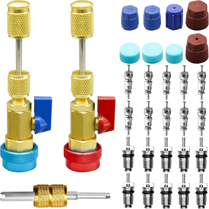 CANIPHA 31Pcs R134A Valve Core Removal Tool Set - Image 1