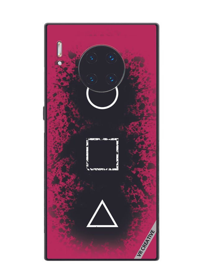 VR CREATIVE Protective Case Cover For Huawei Mate 30 Pro Squid Game Design Multicolour - Image 1