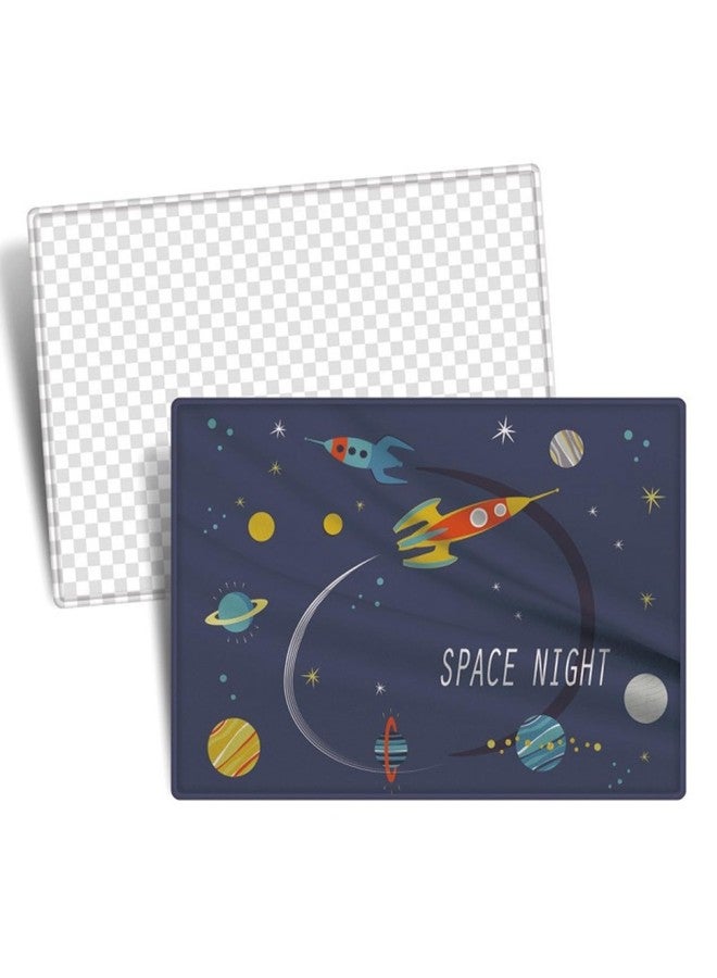 STOFFIER GARTEN STOFFIER GARTREN Space Night Foldable Baby Play Mat | Safe Foam Playmat for Tummy Time | Play Pens & Toddlers | Waterproof | Double-Sided Design - Image 4