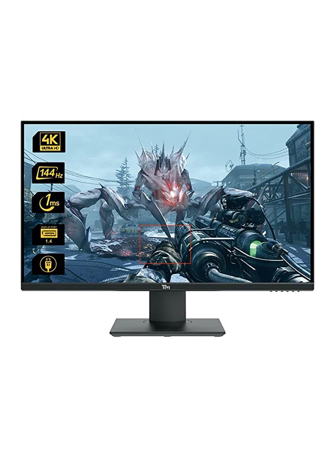 TWISTED MINDS 28-Inch Pro-Game UHD 144Hz Gaming LED Monitor Black - Image 1