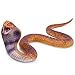 SIENON Realistic Fake Snakes Toy Soft Rubber Snake Figure Garden Scare Birds and Squirrels Cobra Action Model Figurines Stress Relief Toys Halloween Prank Props - Image 3