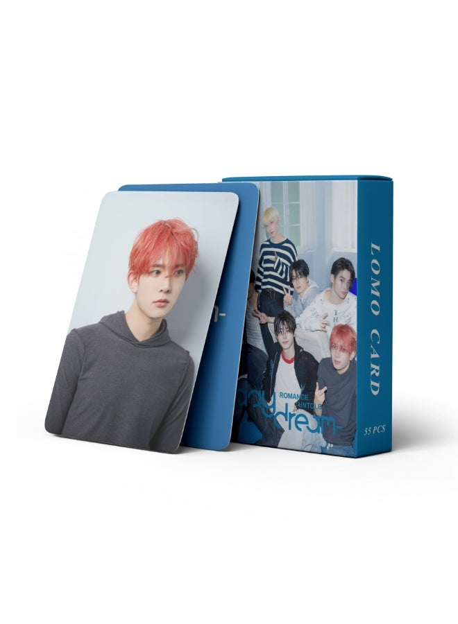 NIBEMINENT 55 Pcs Kpop ENHYPEN Day Dream Lomo Cards Card For Fans Collection Gifts - Image 1
