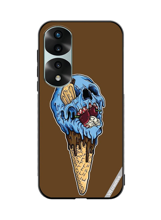 VR CREATIVE Protective Case Cover For Honor 70 Pro plus Ice Cream Design Multicolour - Image 1