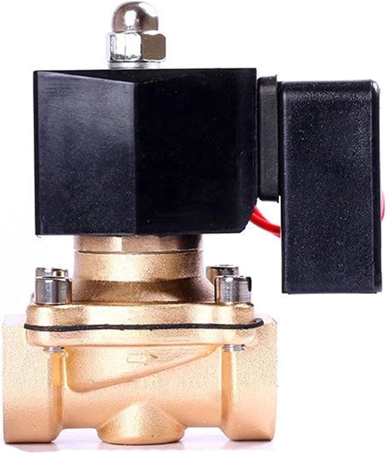 3 4 بوصة صمام مغناطيسي نحاسي مغلق عادة 12 فولت تيار مستمر 24 فولت تيار مستمر 110 فولت تيار متردد 220 فولت تيار متردد للعمل لمدة 24 ساعة - Image 2