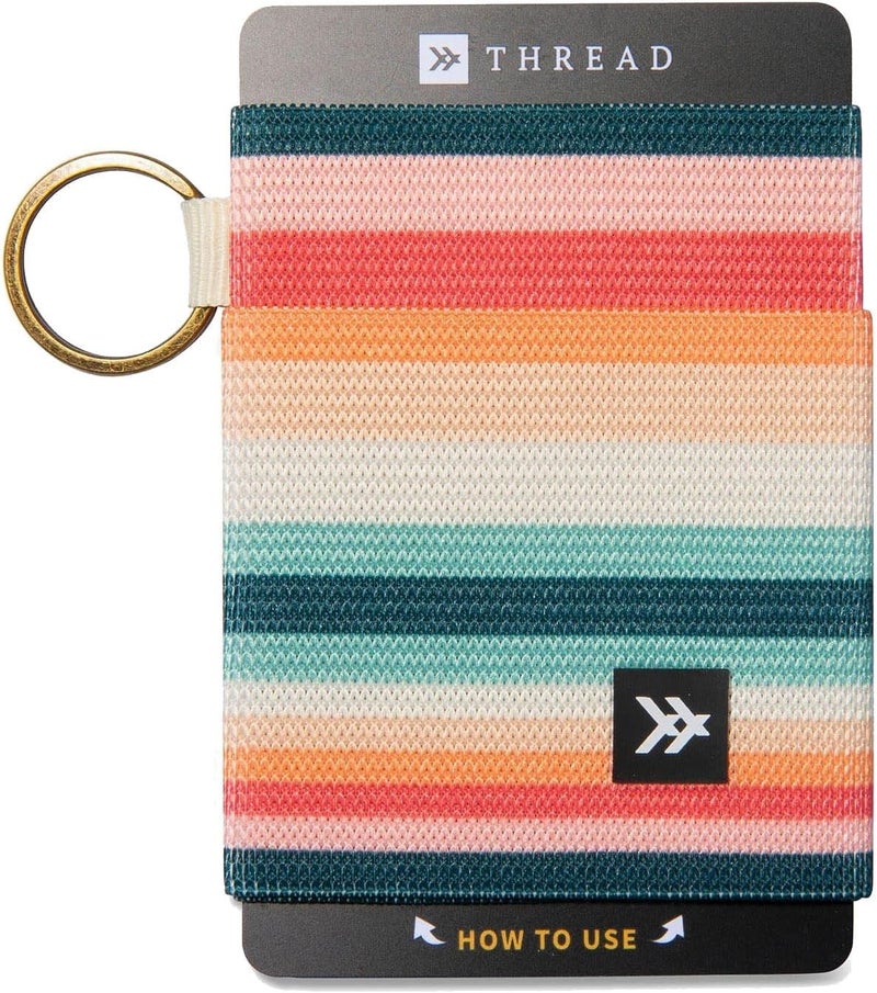 Thread Wallets Ultra Slim Minimalist Card Holder Wallet for Men and Women (Renae, One Size) - Image 1