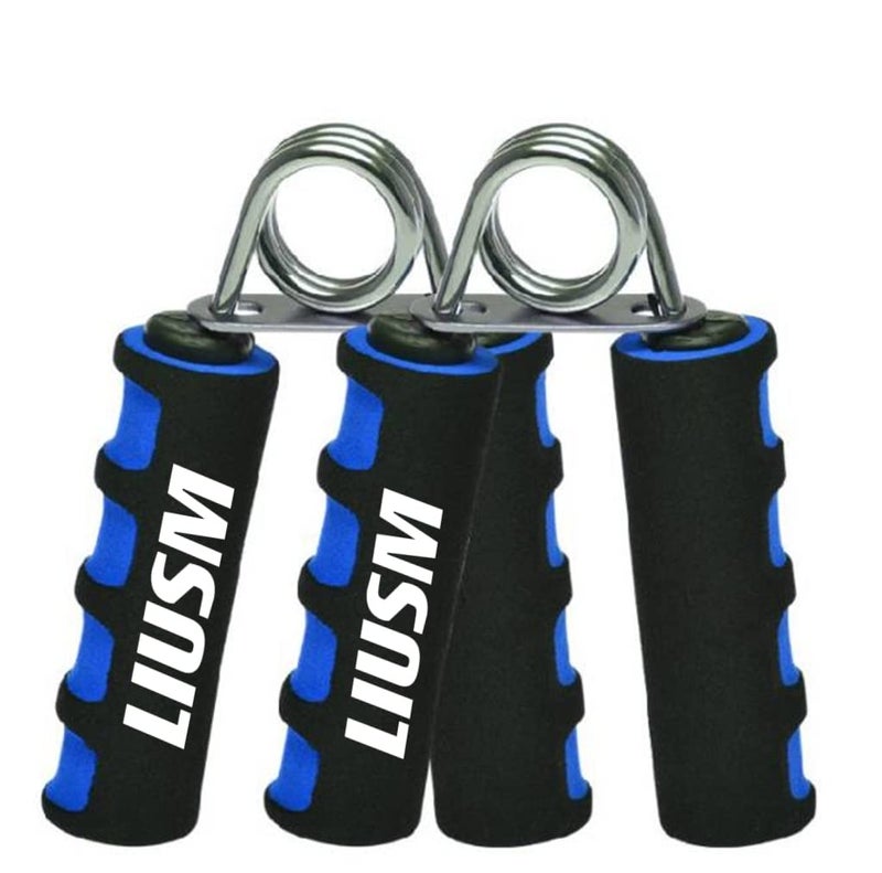 LIUSM Pack of 2 Hand Grip Strengthener,Quickly Increasing Wrist Forearm and Finger Strength Exercise Equipment - Image 1