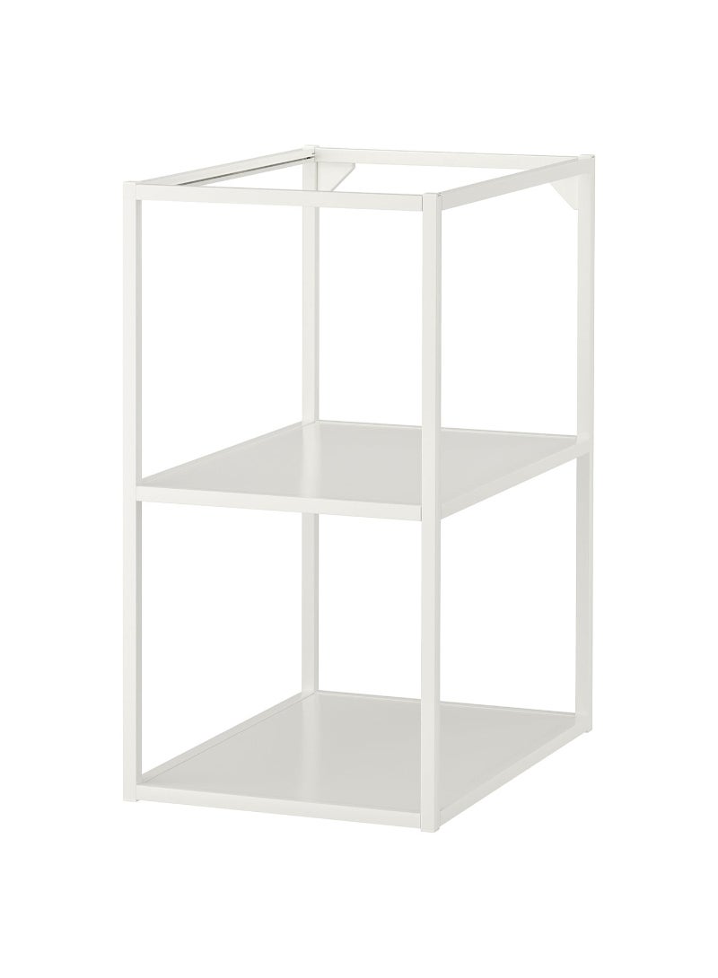 IKEA FRAKTA Base fr w shelves - white - 40x60x75 cm - Image 1