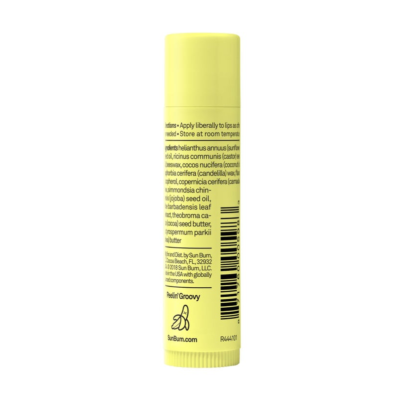 Sun Bum Cocobalm Banana Cream - Hydrating Lip Balm with Coconut Oil and Aloe Vera - 0.15 oz Stick - Image 5