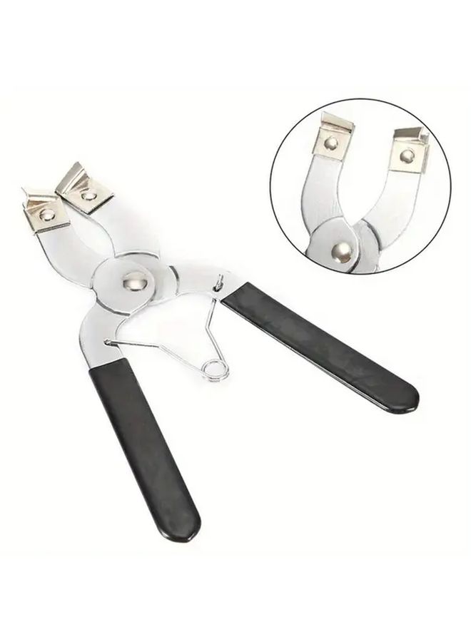 Engine Piston Ring Compressor Clamp Quick Release Ratchet Type 3pcs Set 53mm To 175mm Diameter - Image 5