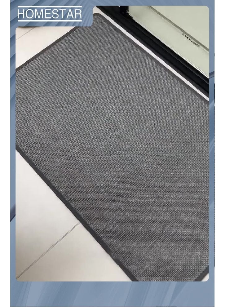 HOMESTAR Floor Mats Non Slip, Woven Floor Mats Absorb Water in Front of Sink, Durable Waterproof Washable  Floor Mats 50*80 - Image 4