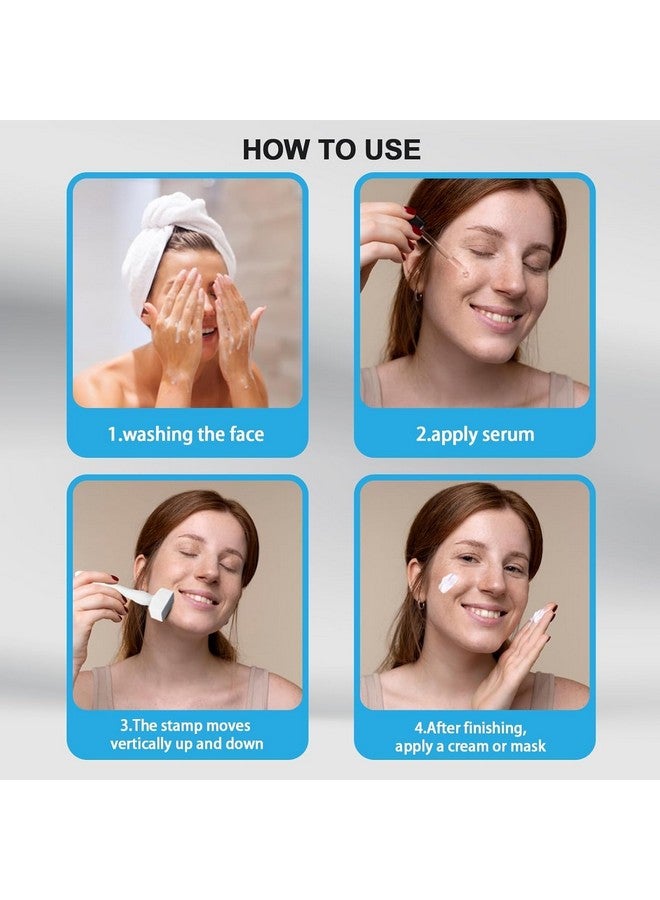 MORTON DAVIES 140 Titanium Adjustable Micro Needles Facial Derma Roller Kit for Skin Repair, Face, Hair & Beard Growth - Image 5