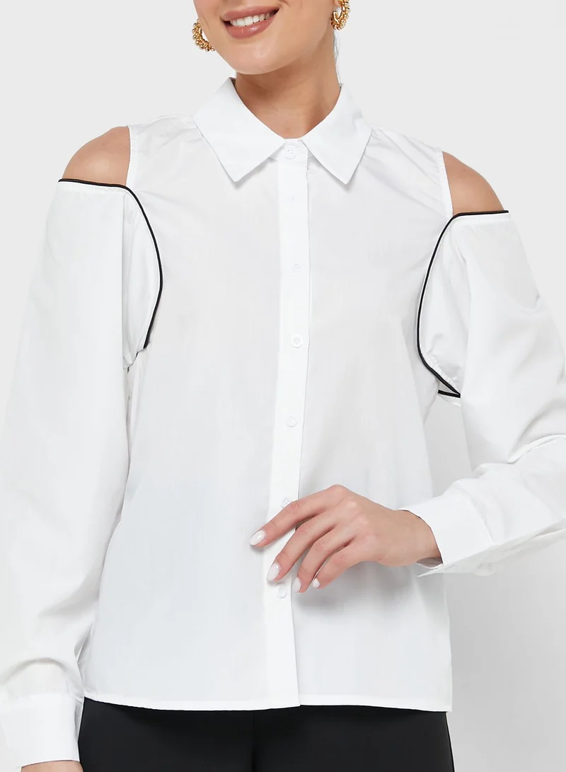 ELLA Cut-out Detail Shirt