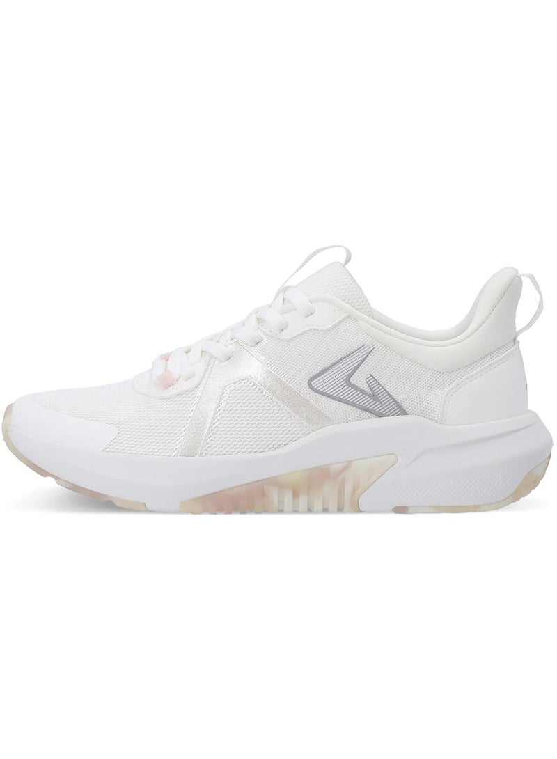 Demix Sport Women's Running Shoes – White Lightweight Fitness Sneakers with Breathable Mesh and Shock-Absorbing Sole - Image 3