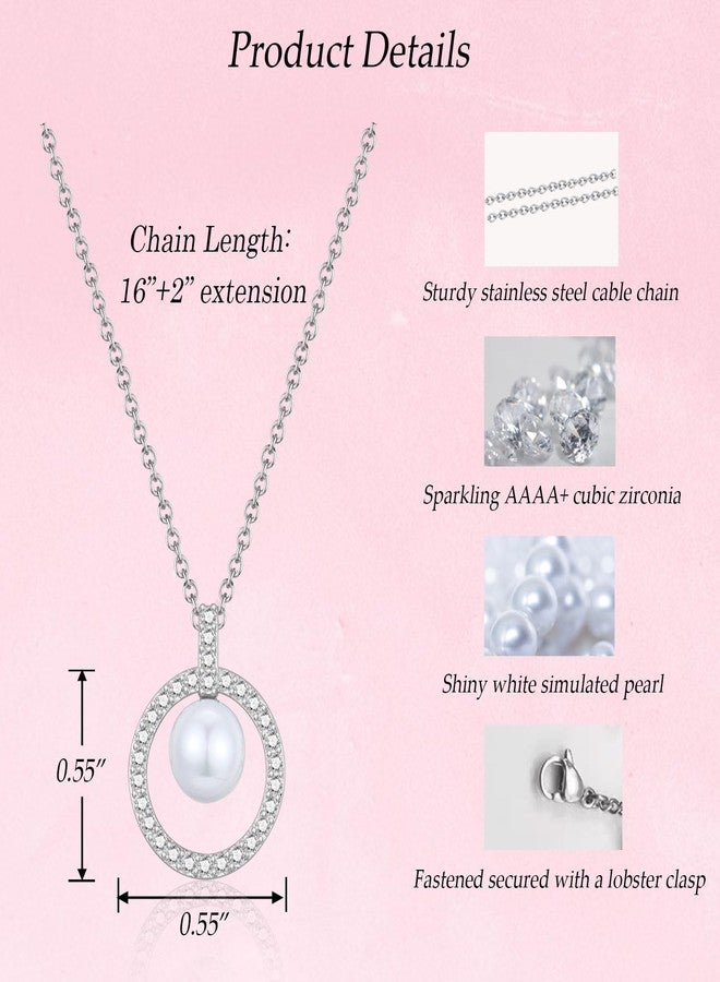 EPIRORA 12th Birthday Gifts for Girls- 16+2" Adjustable Pearl Pendant Necklace, 12 Year Old Sweet Birthday Jewelry Gifts Ideas for Teen Girl Daughter Granddaughter Sister Niece Friends - Image 3