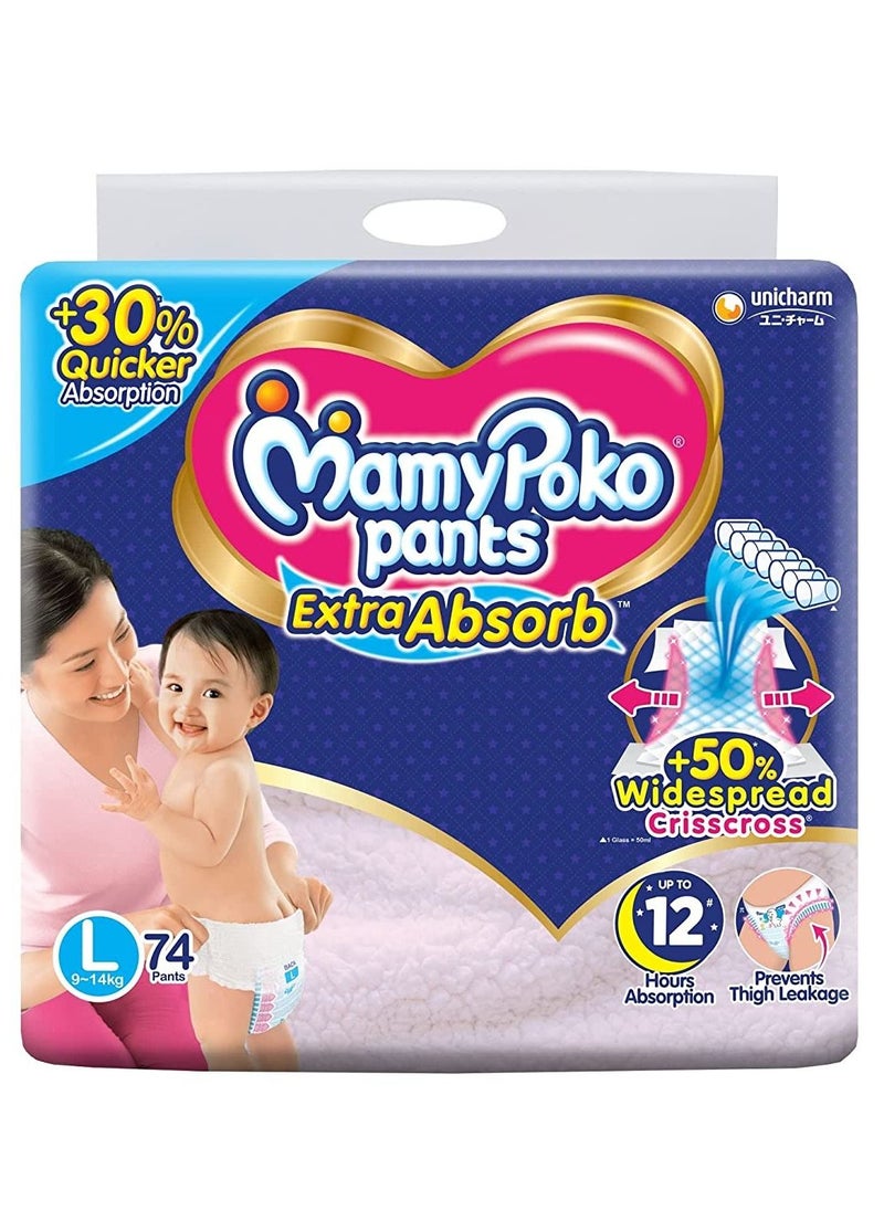 MamyPoko - MamyPoko Pants Extra Absorb L74 - Image 1
