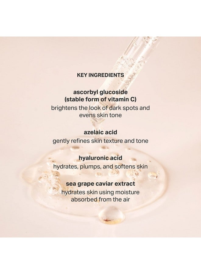 كوكو كايند سيروم فيتامين سي المتوهج مع حمض الأزيليك وكافيار العنب البحري لبشرة مشرقة وموحدة، 1 أونصة سائلة - Image 1