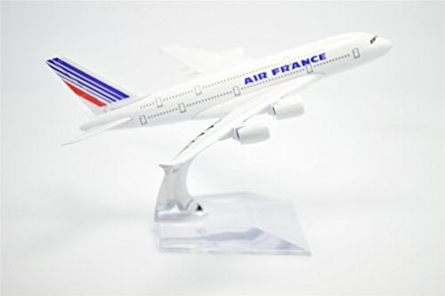 TANG DYNASTY(TM) 1:400 16cm Air Bus A380 Air France Model Plane Toy Plane Model - Image 5