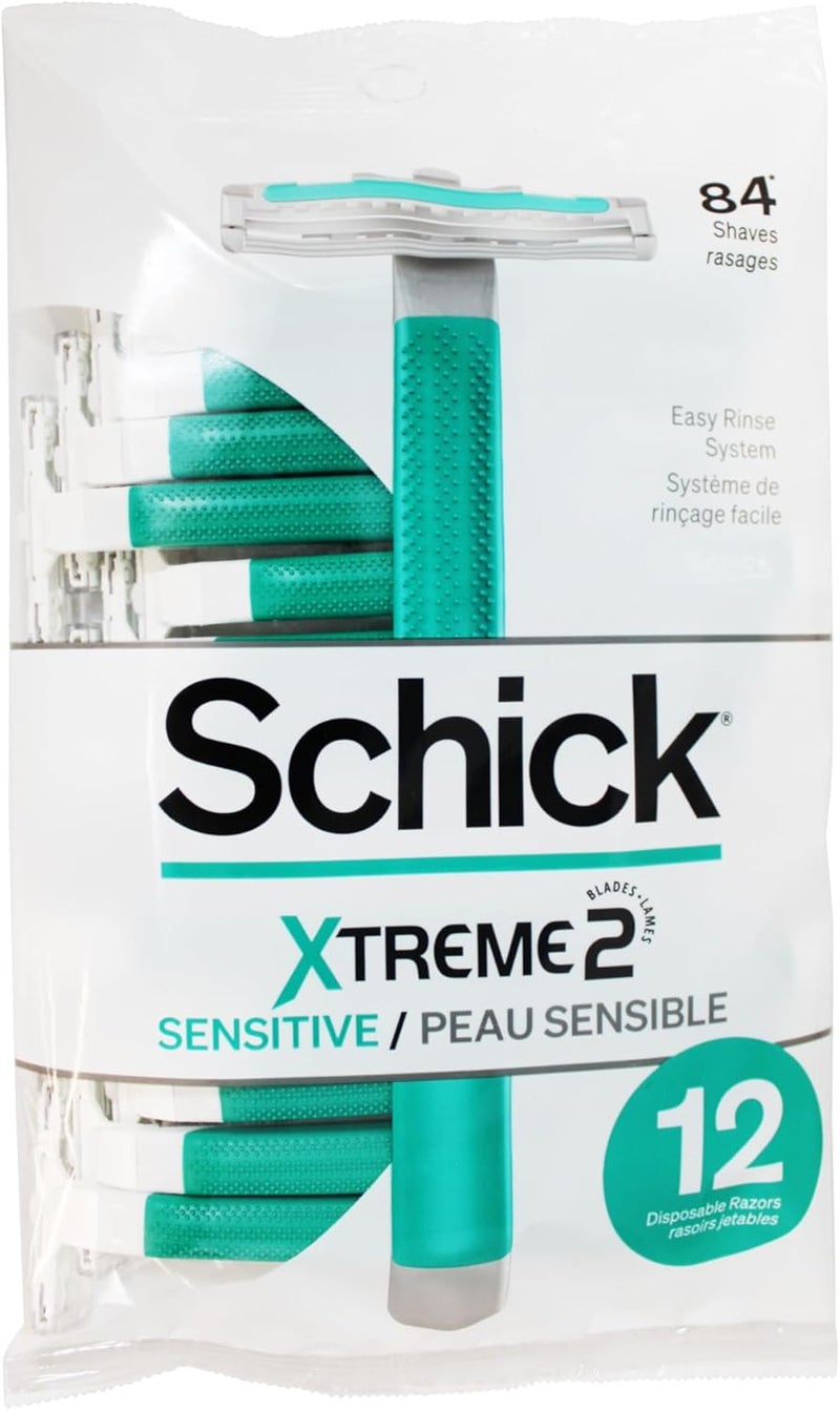 Schick Slim Twin ST 2 Disposable Razors for Men - Image 2