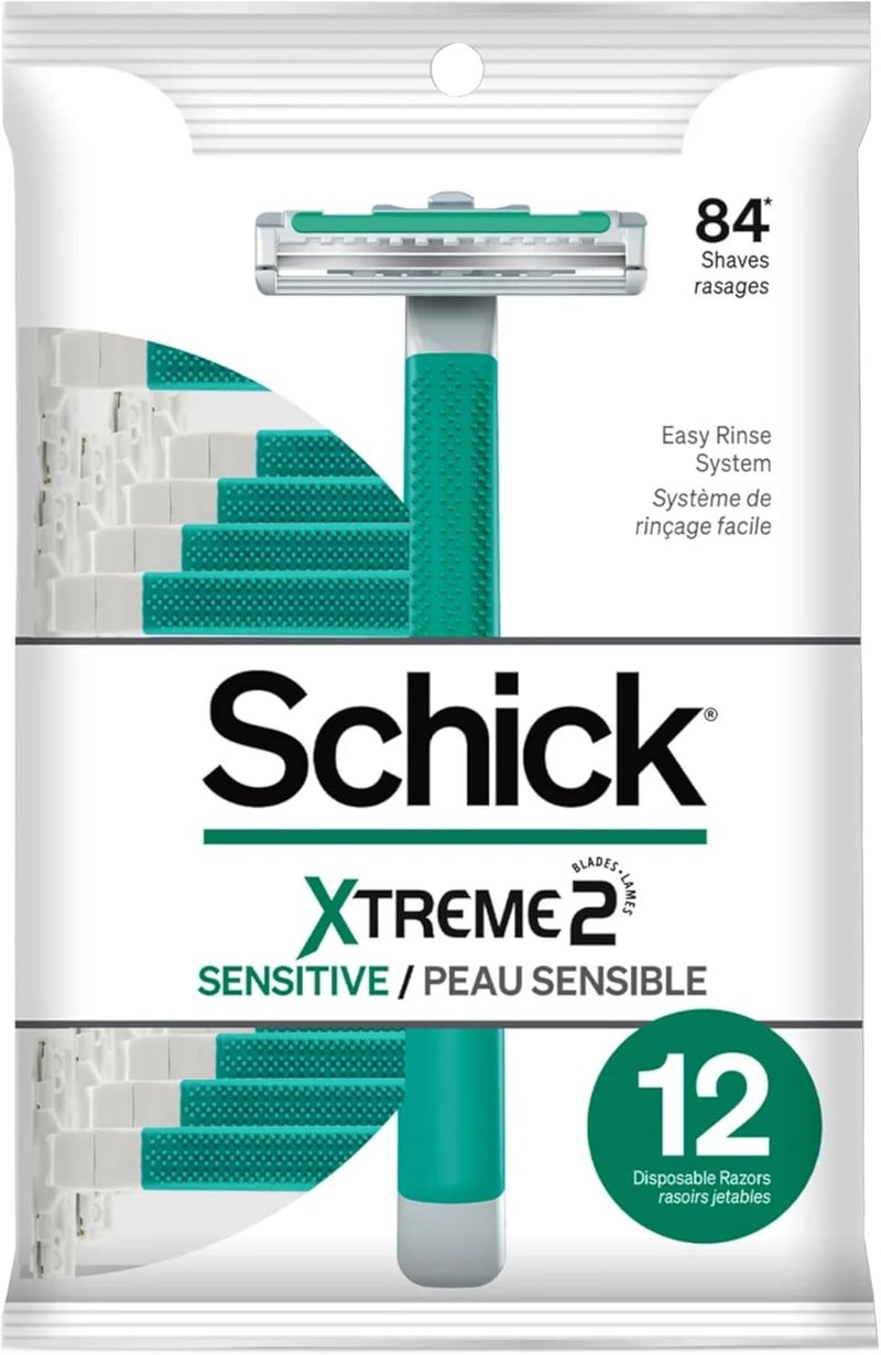 Schick Slim Twin ST 2 Disposable Razors for Men - Image 1