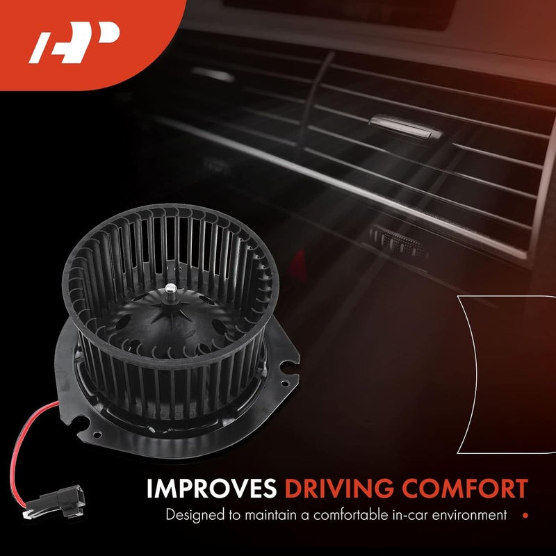 A-Premium Front HVAC Heater Blower Motor with Fan Cage for Buick Riviera & Oldsmobile Aurora 1995-1999 - Image 2