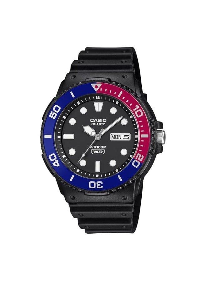 Casio MRW-230H-1E2VDF Youth  Analog Black Dial Men's Watch - Image 1