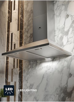 MILLEN 60cm Chimney Kitchen Hood Stainless Steel  - Image 2